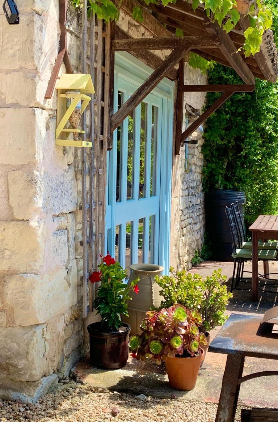 Les Coindries Villa Faye-la-Vineuse Exterior foto